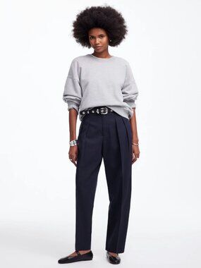 Madewell Pleated Carrot Pants